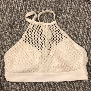 Robin piccone high neck bikini top
